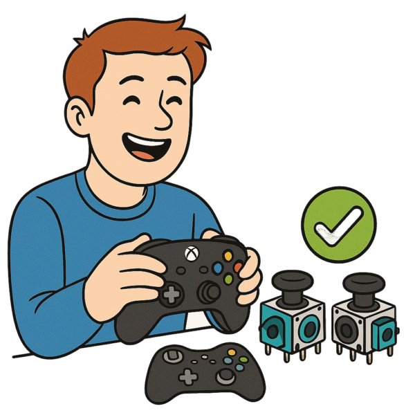CAMBIO DE ANALOGOS EN CONTROLES XBOX ANTIDRTIFT